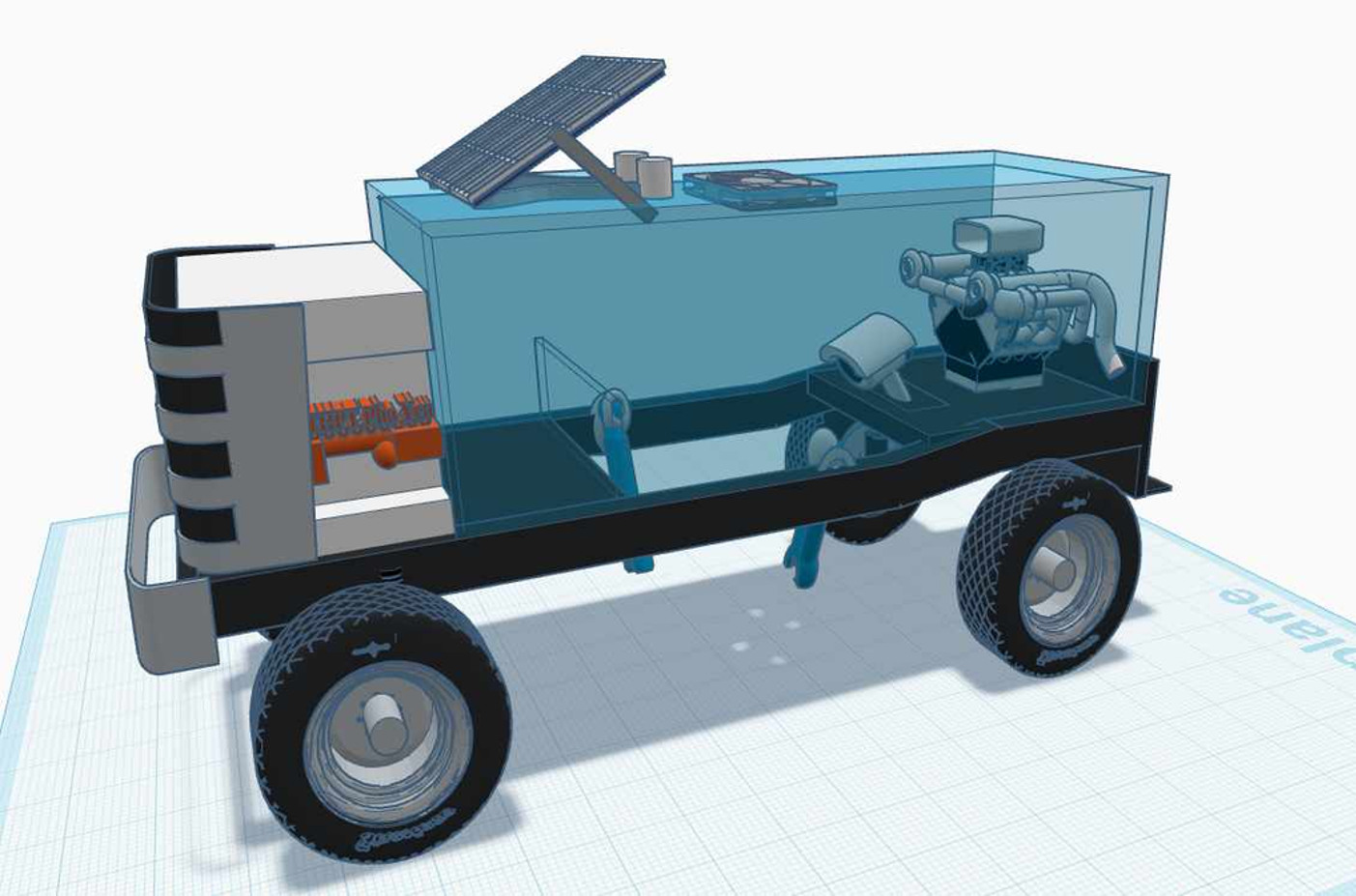 hinh anh thiet ke may hai che - tinkercad 2