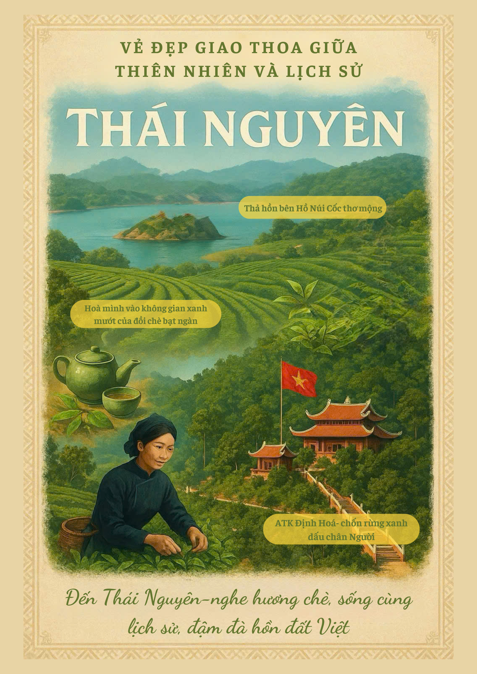 VẺ ĐẸP GIAO THOA GIỮA THIÊN NHIÊN VÀ LỊCH SỬ
